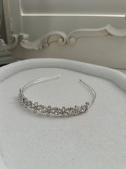 Alice Girls Silver Headband - A Little Lacey