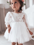Alyssa White Baby Dress - A Little Lacey · Photo 2 of 7