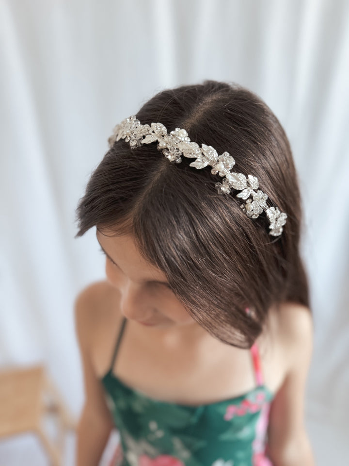 Angelika Girls Crystal Headband