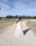 Annalise Girls White Short Sleeve Dress - A Little Lacey · Photo 11 of 21