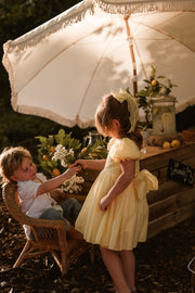 Arabella Girls Yellow Dress - A Little Lacey