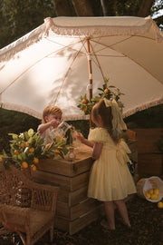 Arabella Girls Yellow Dress - A Little Lacey