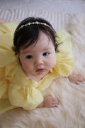 Arabella Yellow Girls Baby Dress - A Little Lacey · Photo 5 of 8