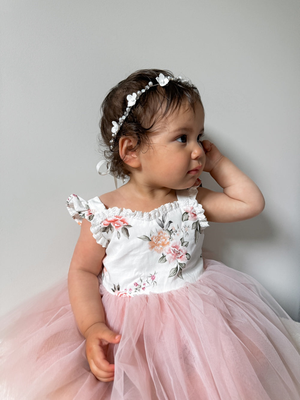 Ever After Girls Silver Headpiece