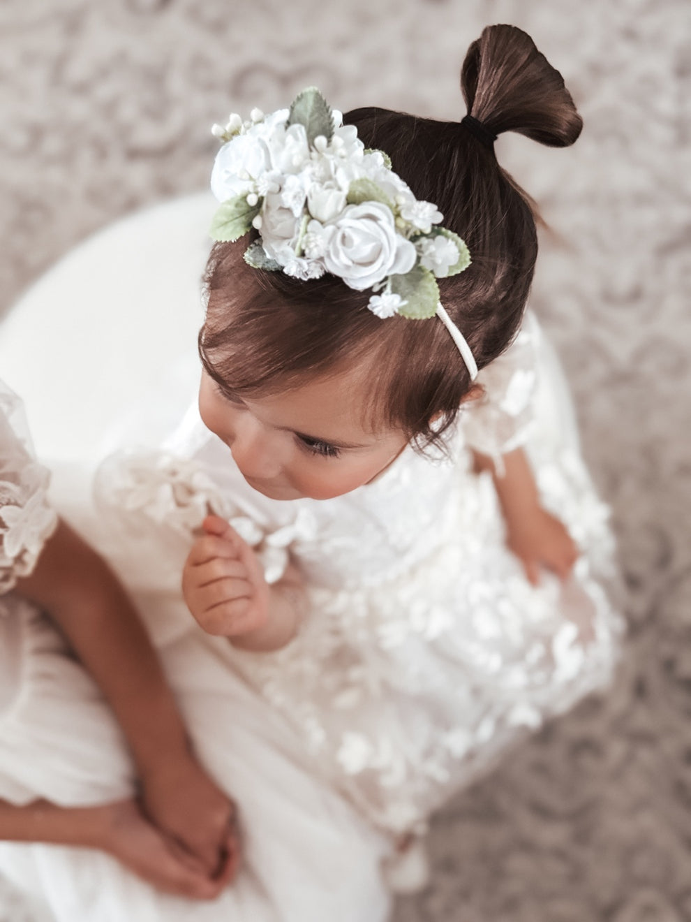 Aria Baby Girls Flower Headband - A Little Lacey · Photo 1 of 7
