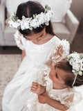 Aria Baby Girls Flower Headband - A Little Lacey · Photo 5 of 7