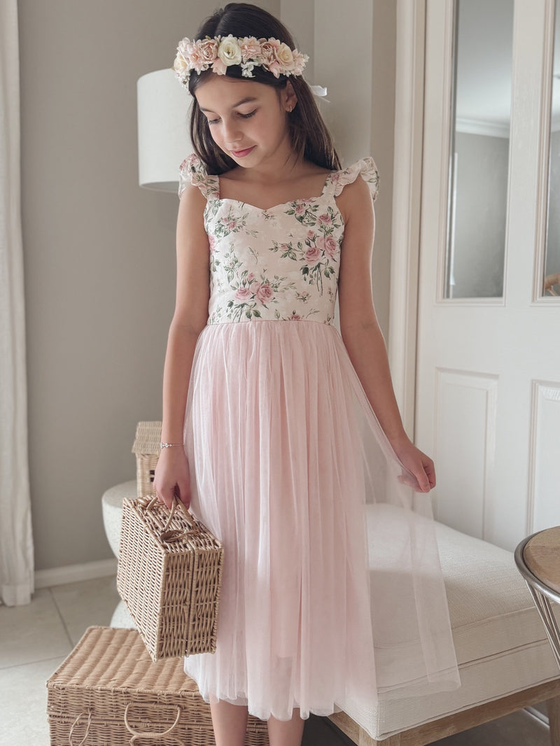 Audrey Rose Girls Tulle Dress - A Little Lacey