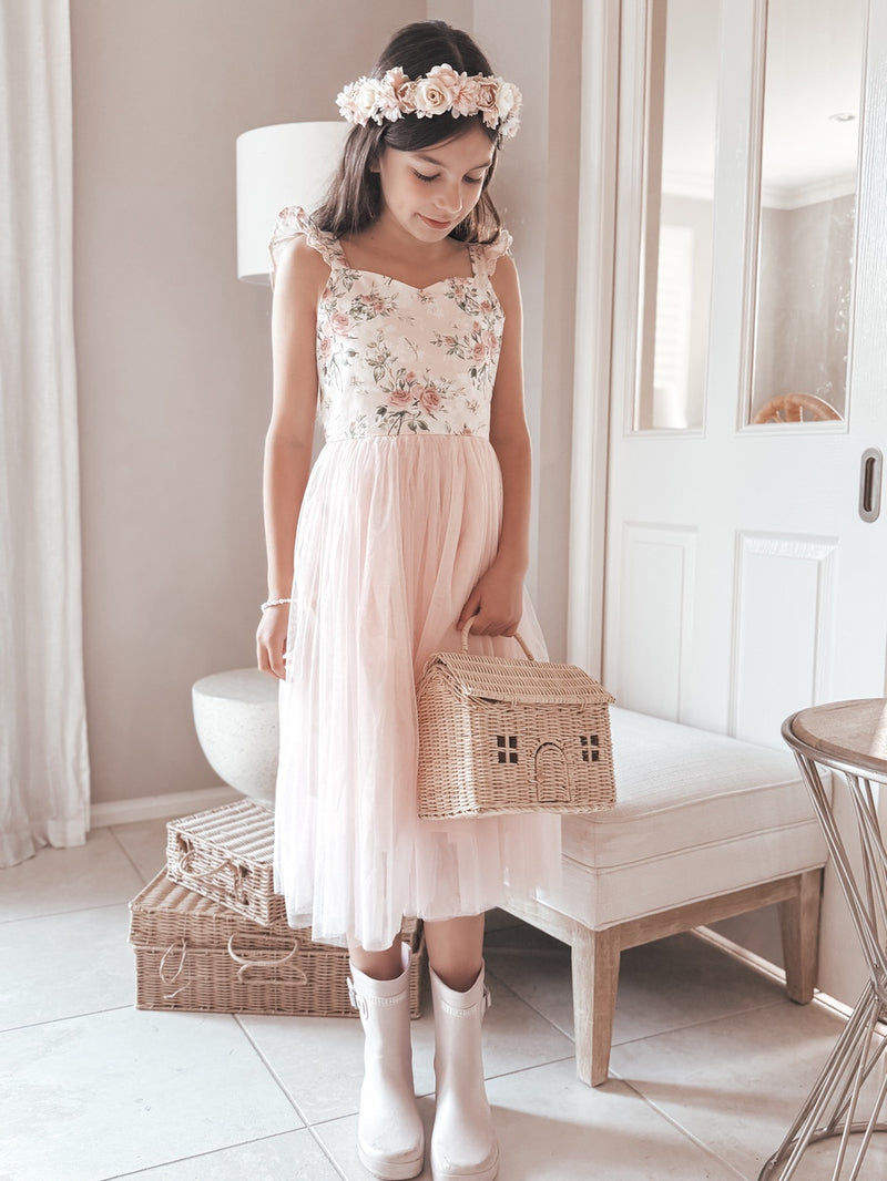 Audrey Rose Girls Tulle Dress - A Little Lacey