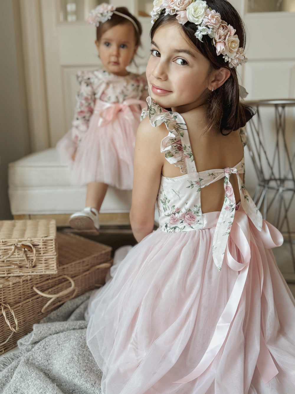 Tilly Girls Pastel Flower Crown - A Little Lacey · Photo 7 of 9