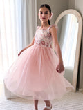 Audrey Rose Pink Tulle Dress styled for weddings, birthdays, and parties