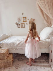 Audrey Rose Girls Tulle Dress - Light Pink - A Little Lacey