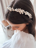 Bianca Girls Gold Headband - A Little Lacey · Photo 4 of 10