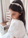 Bianca Girls Gold Headband - A Little Lacey · Photo 7 of 10