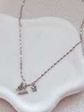 Adjustable chain on Butterfly Whispers Girls Necklace