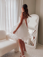 Bella Girls White Dress - A Little Lacey