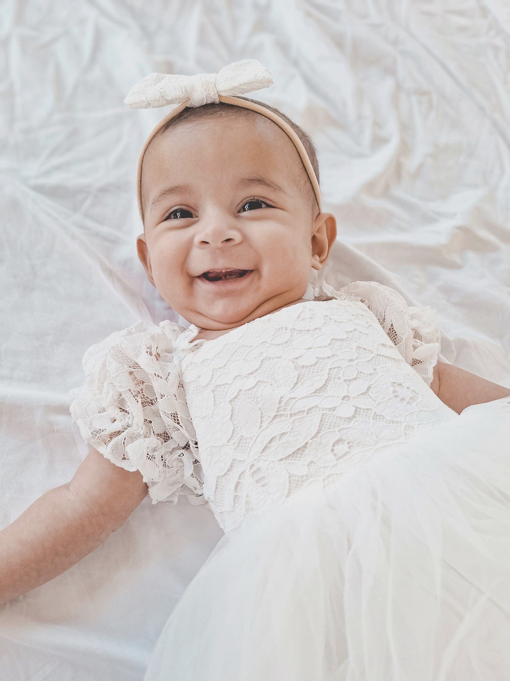 Callista White Bow - Bows and Hairclips