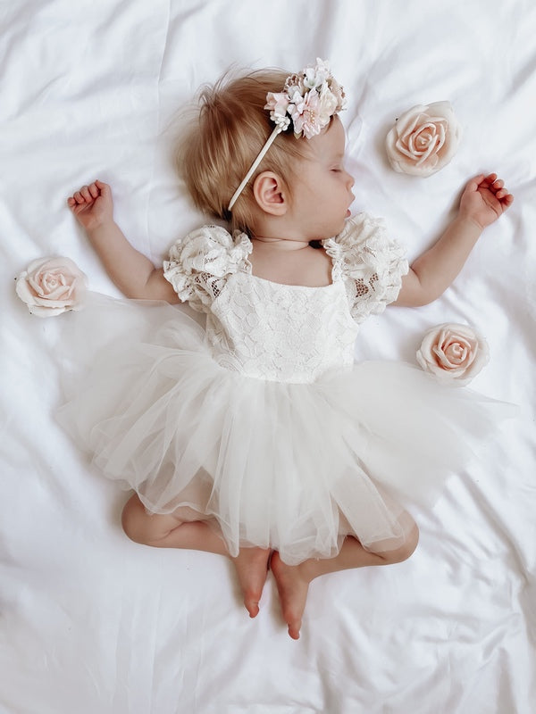 Tilly Baby Girls Flower Headband - A Little Lacey · Photo 6 of 9
