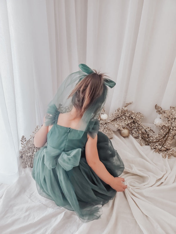 Green Tulle Bow - Shop All