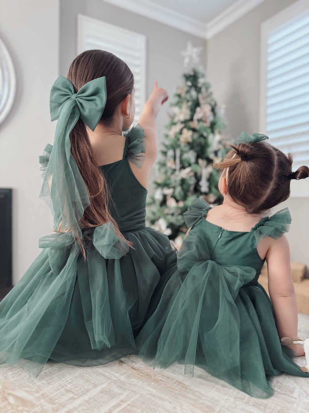 Chloe Baby Girls Green Christmas Romper A Little Lacey Chloe Baby Girls Green Christmas Romper A Little Lacey