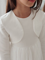 Cianna Long Sleeve White Jacket - A Little Lacey