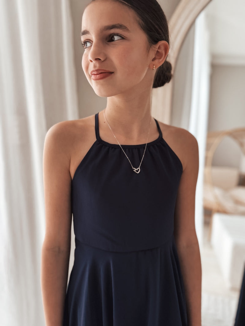 Circle of Love Girls Silver Necklace - A Little Lacey