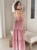 Clara Girls Dusty Rose Maxi Dress - A Little Lacey · Photo 1 of 11