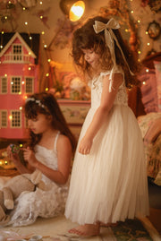 Serenade Girls Ivory Lace Dress - A Little Lacey