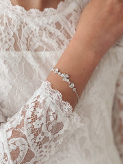 Celeste Girls Silver Bracelet - A Little Lacey