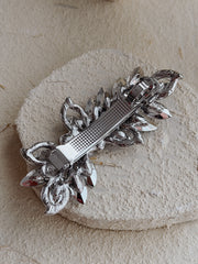 Celeste Silver Hair Clip - A Little Lacey