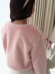 Celine Pink Fluffy Jacket - A Little Lacey