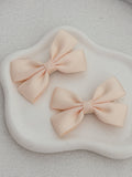 Girls champagne hair accessories for dresses
