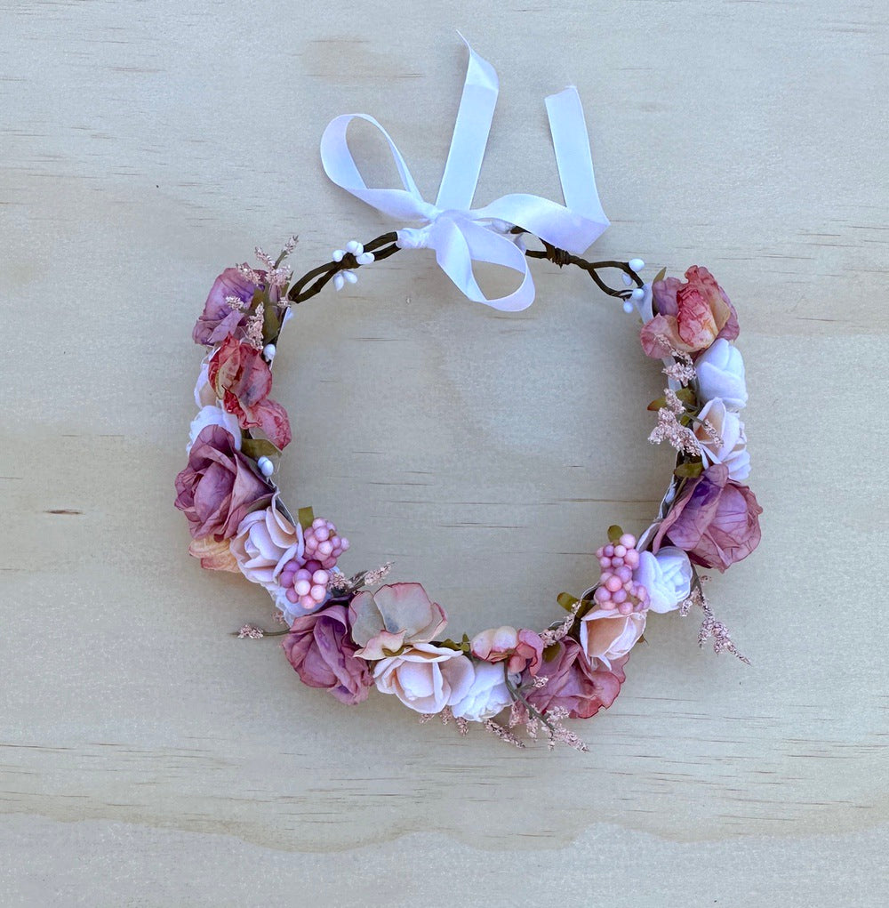 Dahlia Girls Flower Crown - A Little Lacey · Photo 12 of 15