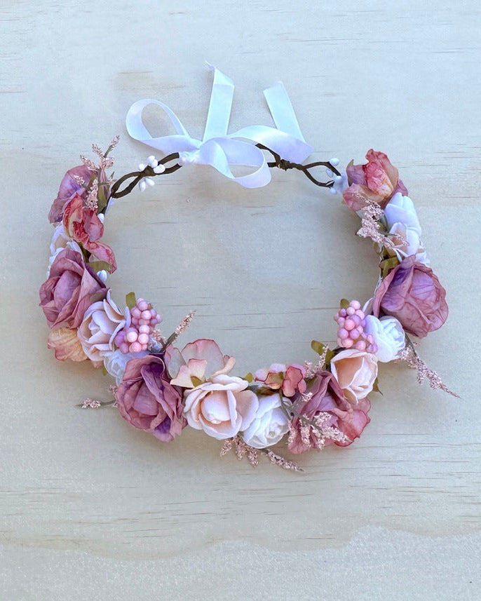 Dahlia Girls Flower Crown - Flower Crowns