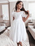 Delia Girls White Dress - A Little Lacey · Photo 6 of 17