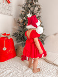 Delia Red Christmas Baby Romper - A Little Lacey · Photo 5 of 19
