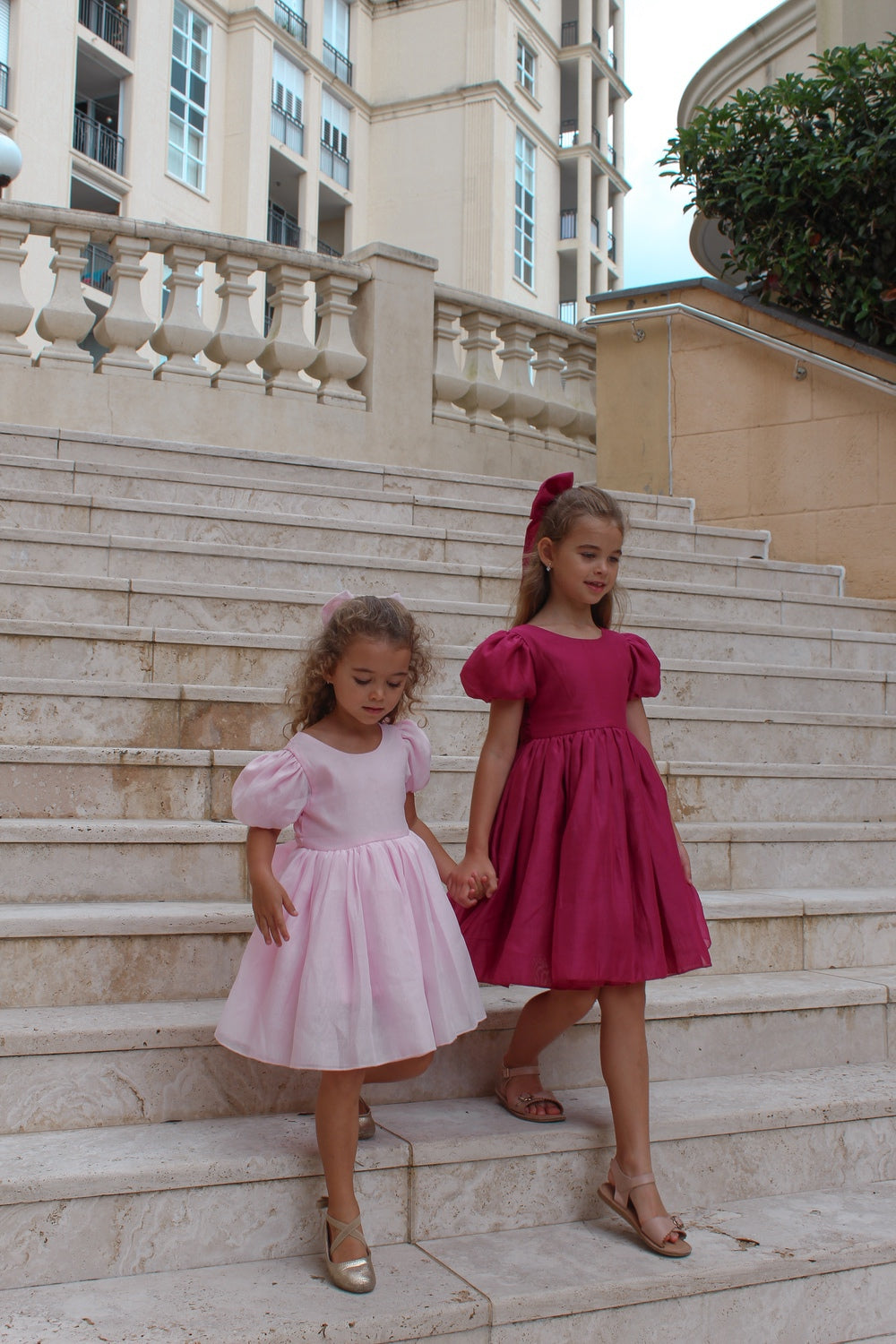 Delia Girls Light Pink Dress