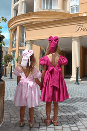 Delia Girls Fuchsia Dress - A Little Lacey