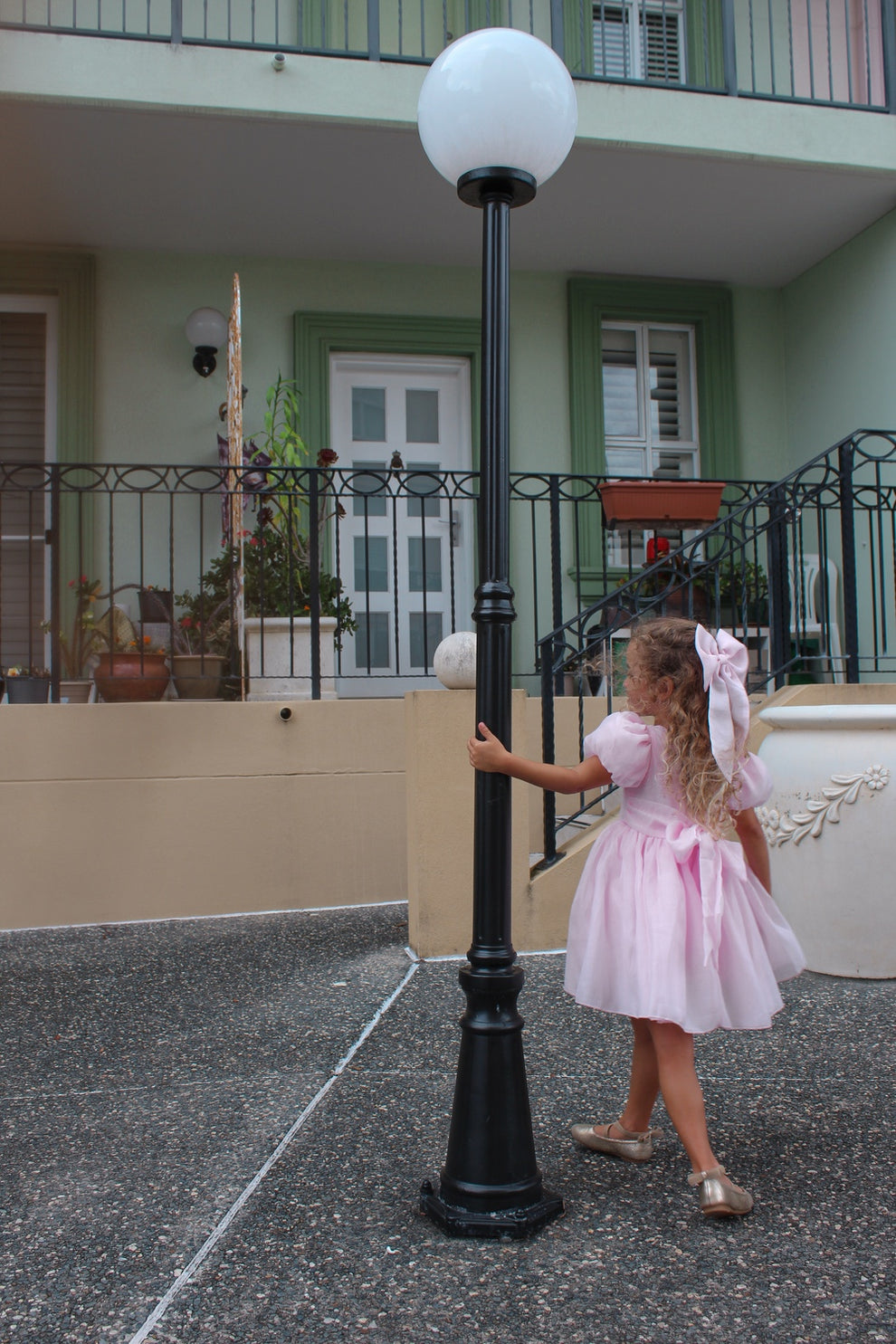 Delia Girls Light Pink Dress - A Little Lacey · Photo 14 of 16