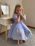 Delia Girls Light Blue Dress - A Little Lacey · Photo 10 of 14