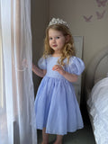 Delia Girls Light Blue Dress - A Little Lacey · Photo 14 of 14