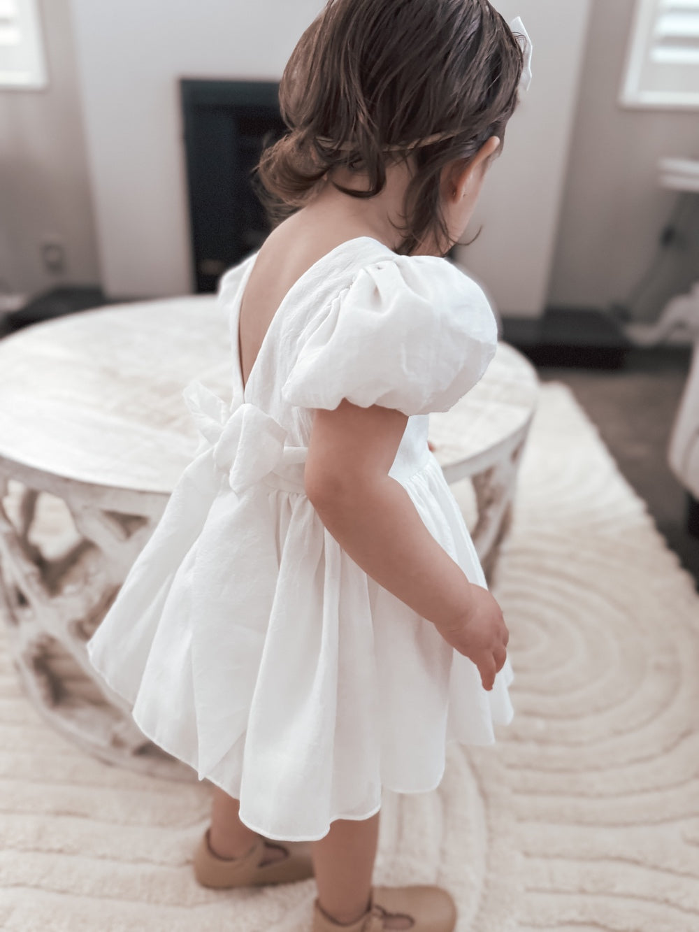 Delia White Baby Dress - Communion Dresses