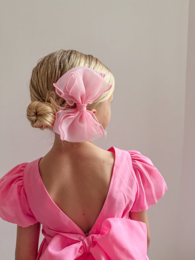 Delia Girls Hot Pink Dress - A Little Lacey