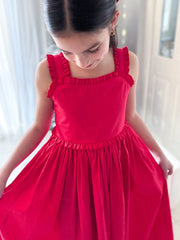 Eden Girls Midi Christmas Dress - A Little Lacey