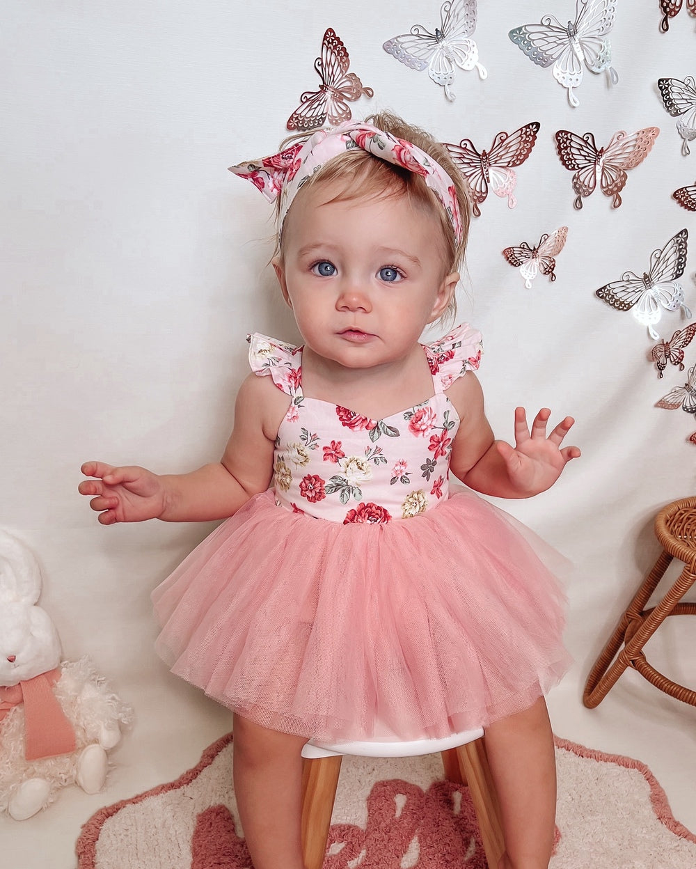 Eloise Petal Baby Romper - Easter Collection