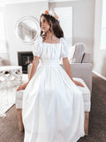 Emilia Girls White Dress - A Little Lacey · Photo 11 of 11