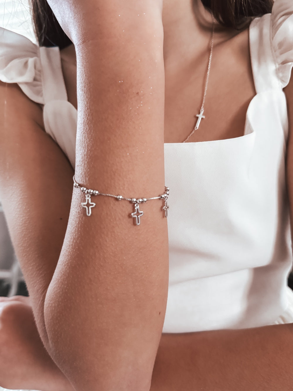 Eternal Girls Silver Bracelet - All Accessories