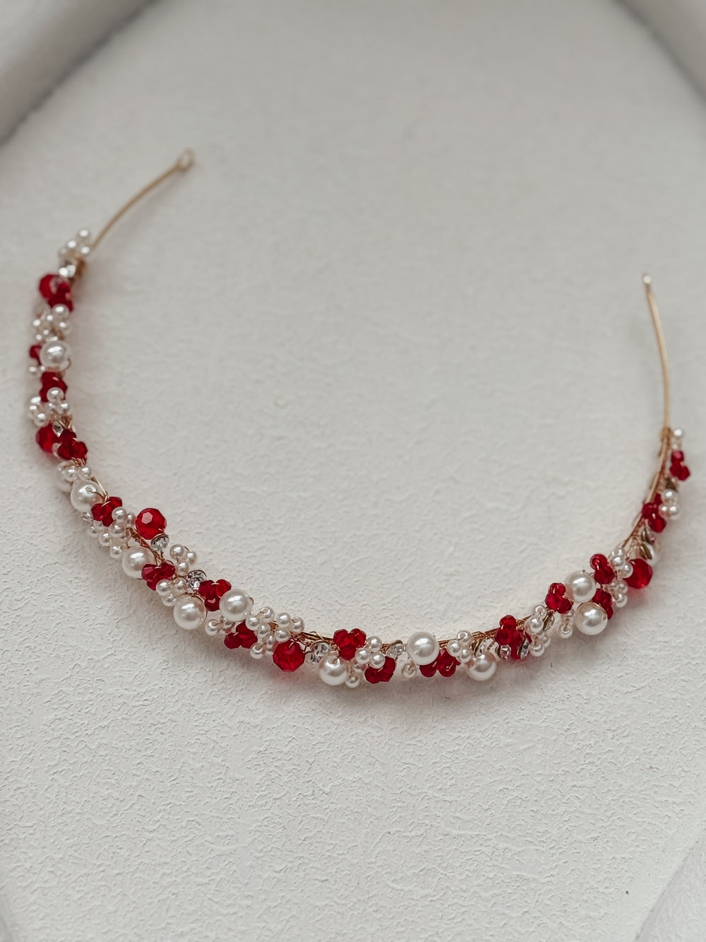 Evelyn Girls Christmas Pearl Headband - A Little Lacey · Photo 4 of 7