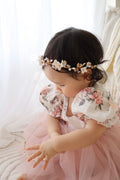Eloise Tulle Baby Romper - Dusty Pink - A Little Lacey · Photo 7 of 9