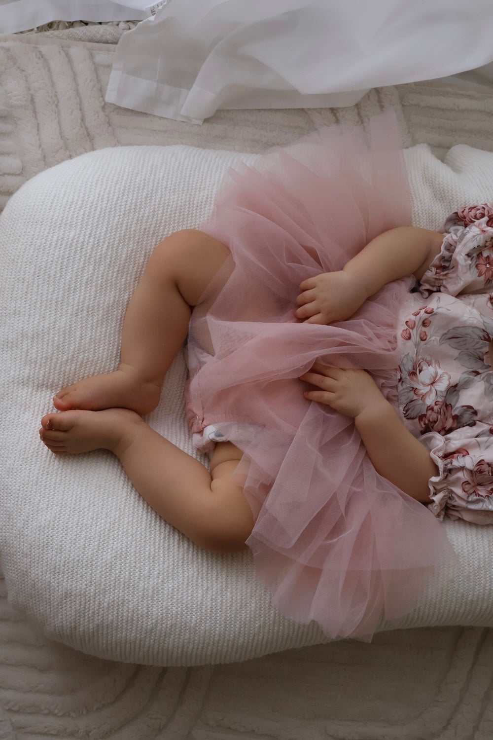 Baby girl nectar tulle romper