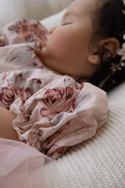 Eloise Tulle Baby Romper - Nectar - A Little Lacey